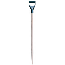 Spade shaft with green handle 