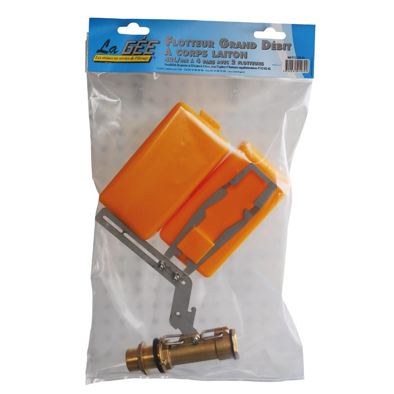 High flow float valve tap High flow float valve tap