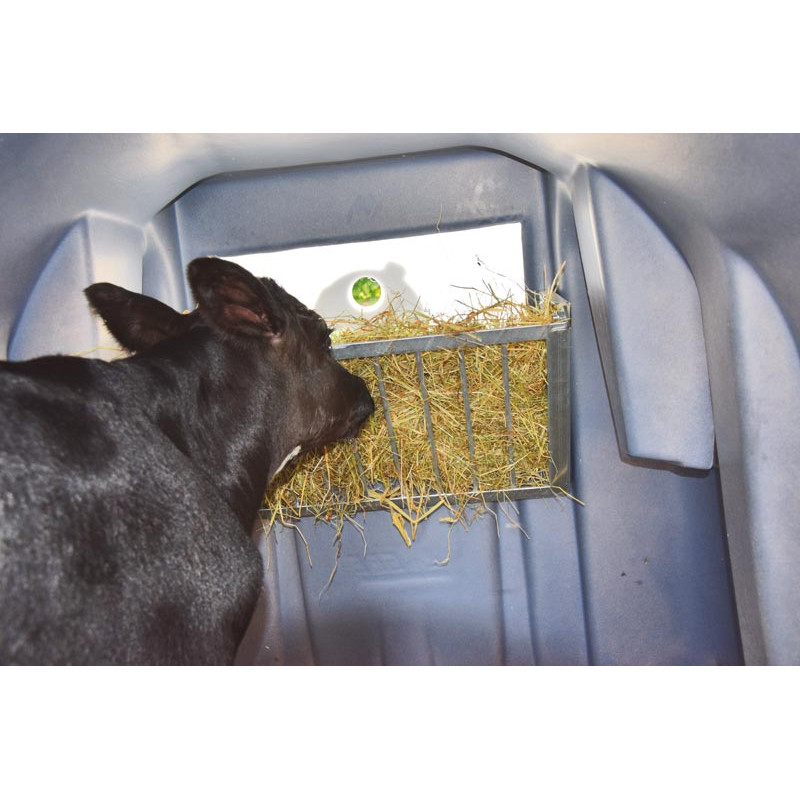 Metallic hay rack for XL et XXL calf hutch interiors Metallic hay rack for XL et XXL calf hutch interiors