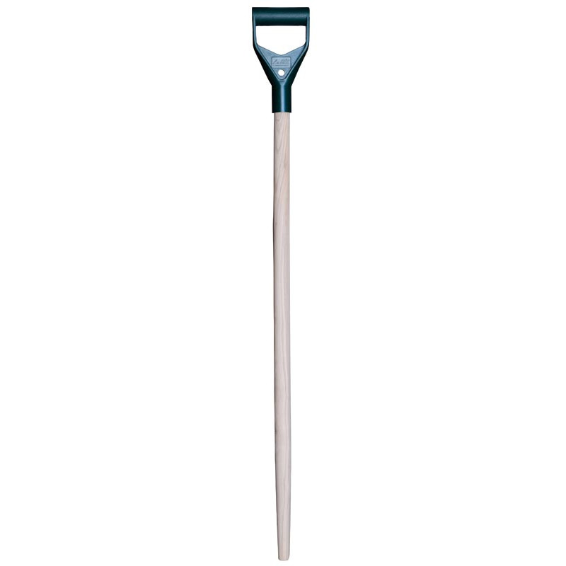 Spade shaft with green handle Spade shaft with green handle
