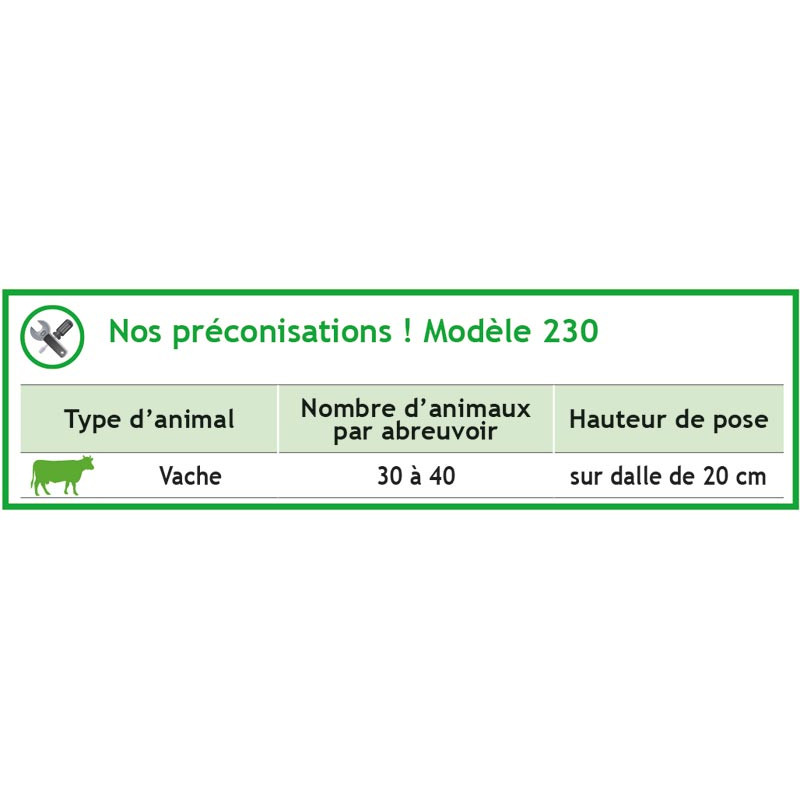 Heating POLYHERD 230 drinker