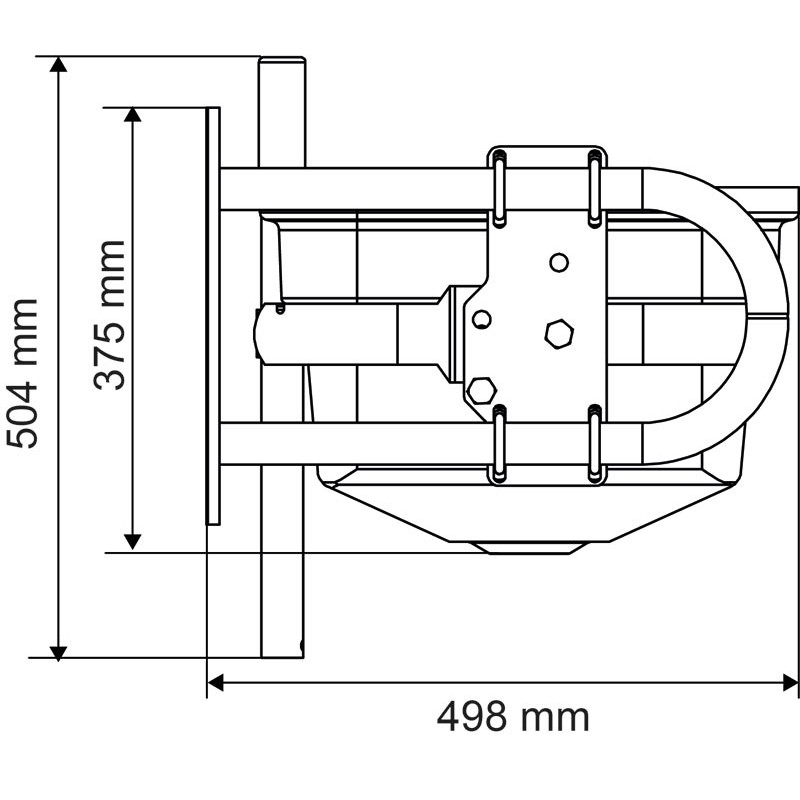 Double tilting POLYBAC 75 M strip rim 