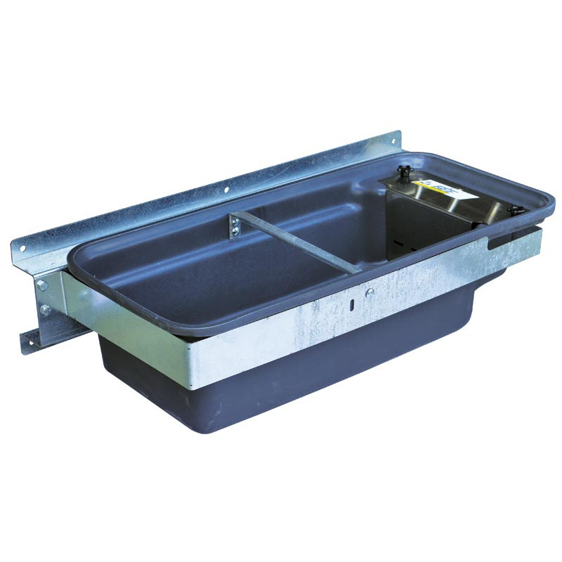 Double Polybac 75 M drinker with patented strip rim without fastening support Double Polybac 75 M drinker with patented strip rim without fastening support