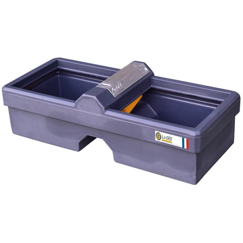 Double Polybac 72M* drinker with interior rim Double Polybac 72M* drinker with interior rim