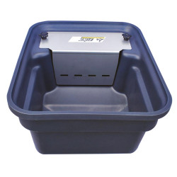 Single Polybac 30 M drinker with patented strip rim and fastening support