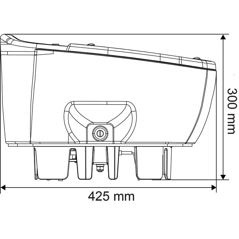 Non-heating POLYSPRING II constant level drinker