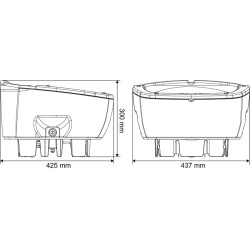 Non-heating POLYSPRING II constant level drinker