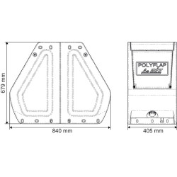 Double POLYFLAP drinker