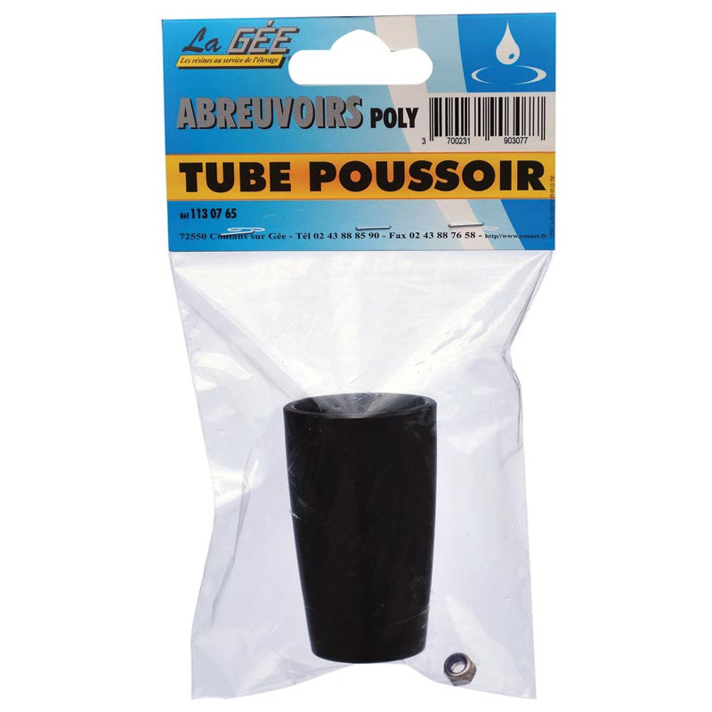Push-tube for drinkers with pilot valve Push-tube for drinkers with pilot valve